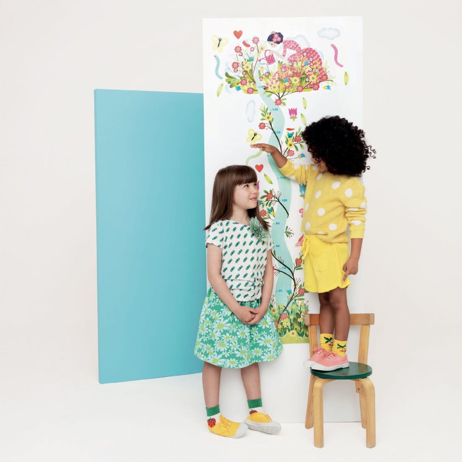 Naklejka z miarką wzrostu ZACZAROWANY OGRÓD / Djeco DD4041