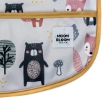 Śliniak z rękawami Woodland / Moon Bloom