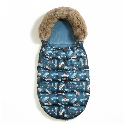 Śpiworek do wózka UNI - ON THE ROAD, DENIM / La Millou