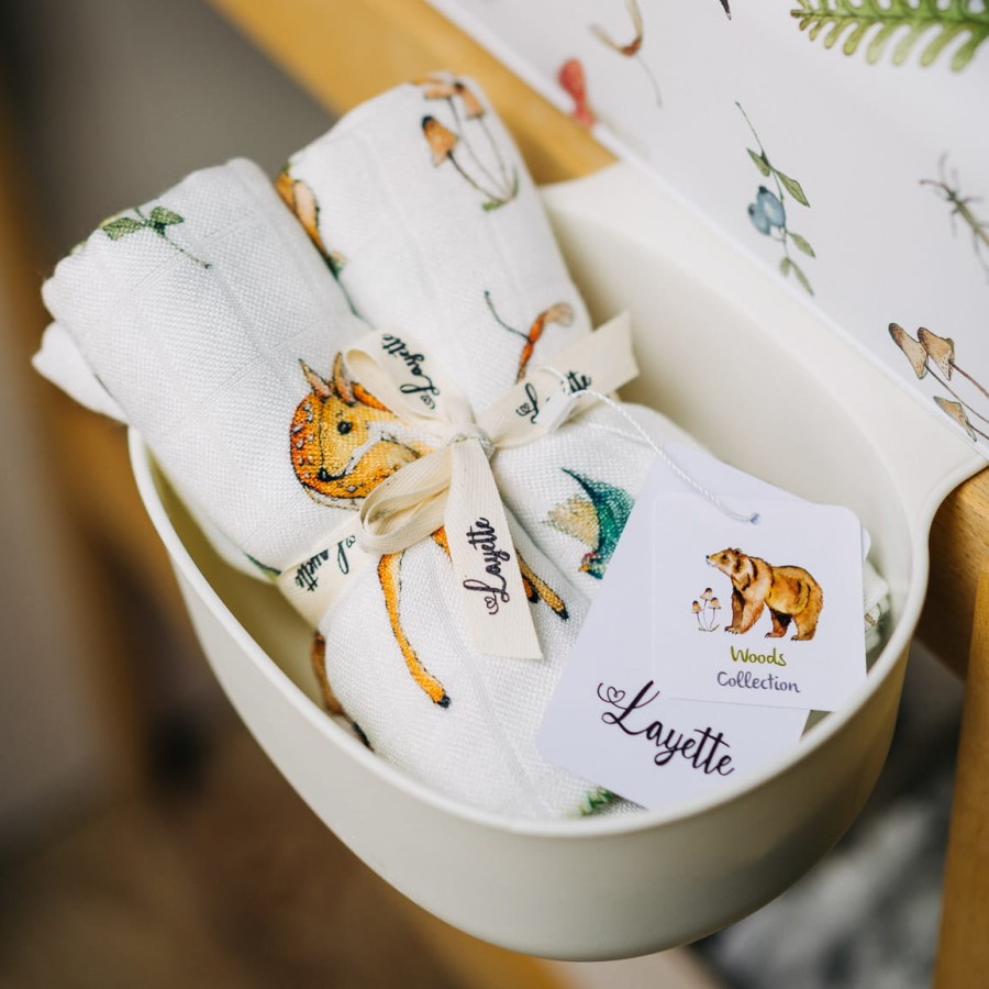 Pieluszki bambusowe 2 szt. Woods / Layette