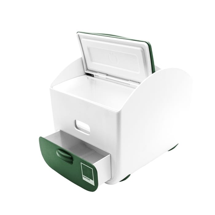 Organizer na pieluszki - Green / Ubbi