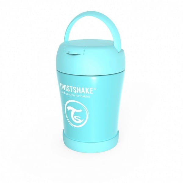 Pojemnik termiczny na jedzenie 350 ml, niebieski / Twistshake