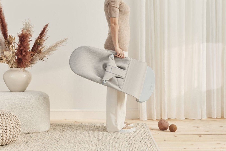 BABYBJORN - leżaczek BLISS 3D Jersey - Light beige