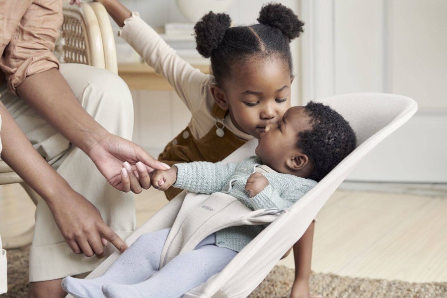 BABYBJORN - leżaczek BLISS 3D Jersey - Light beige