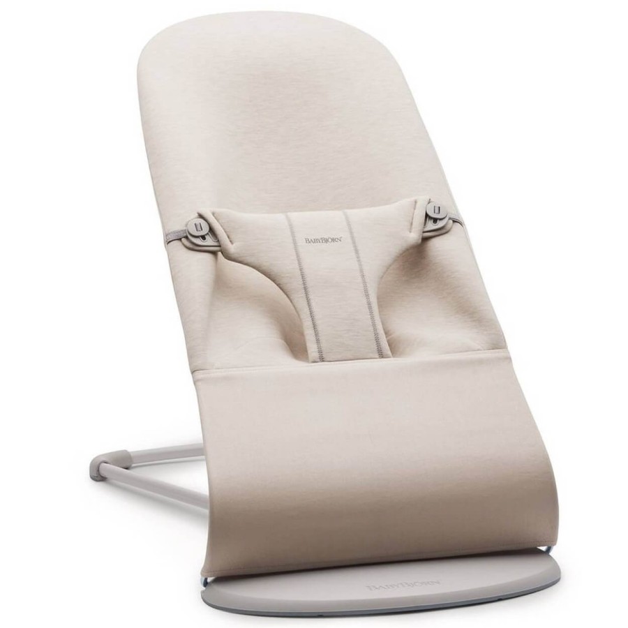 BABYBJORN - leżaczek BLISS 3D Jersey - Light beige