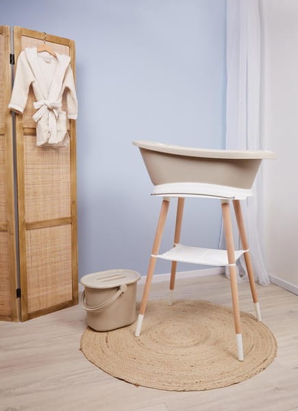 Wanienka Sense Edition z czujnikami temperatury Taupe / Bébé-jou 420205