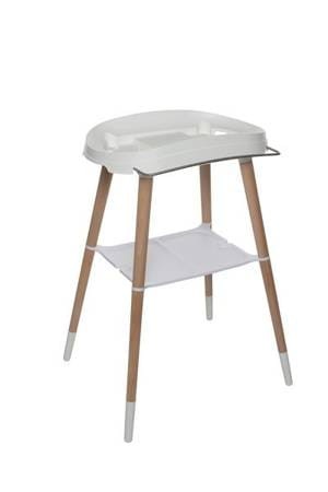 Stojak bukowy do wanienki Sense Biały / Bébé-jou 4217001