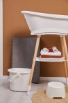 Stojak bukowy do wanienki Sense Biały / Bébé-jou 4217001