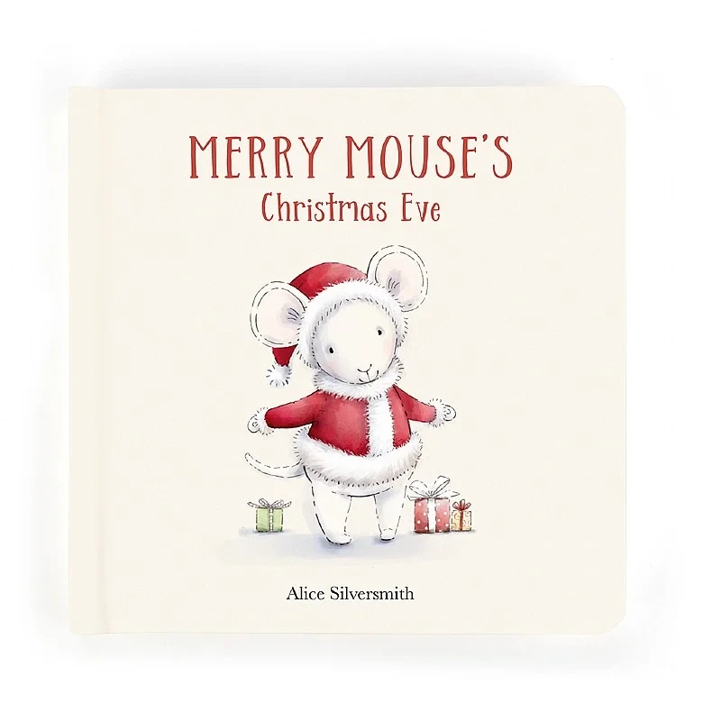 Merry Mouse Book / Jellycat BK4MER