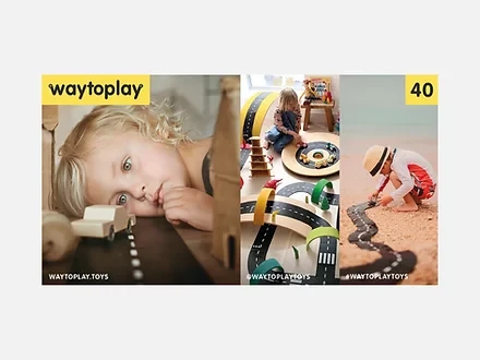 Gumowe tory do układania - King of the Road /WayToPlay