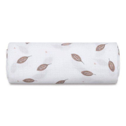 Otulacz muślinowy COCOA 100x120 / Pink no More