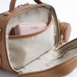 Torebka crossbody i organizer do wózka 2w1 VERA blush beige / Joissy