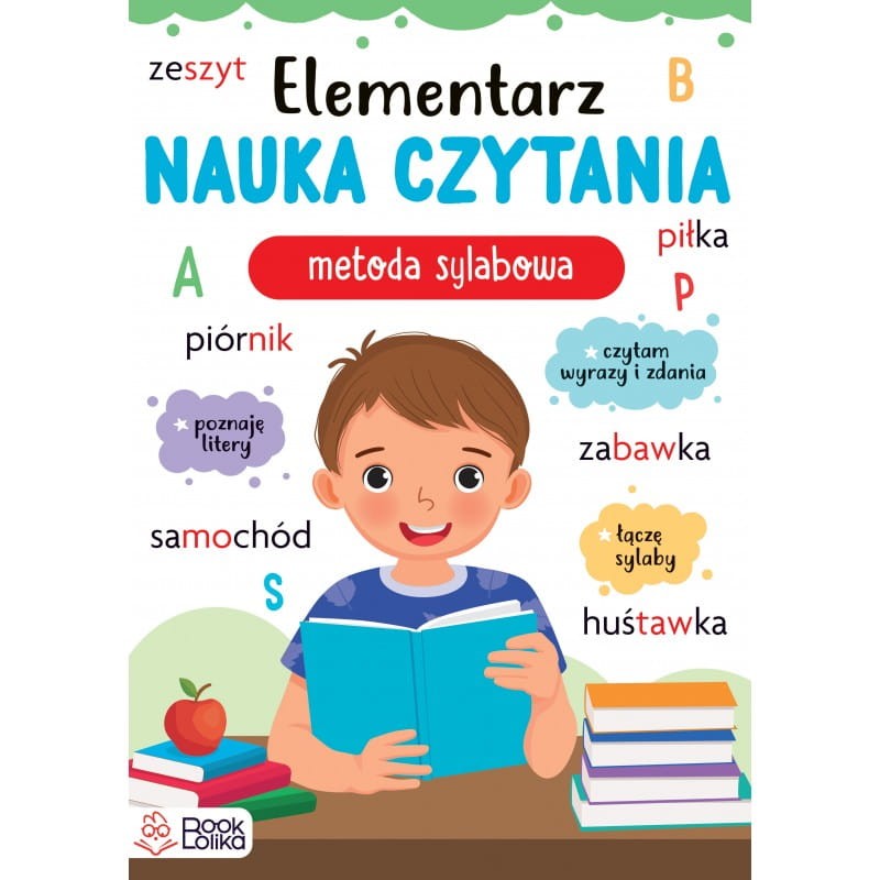 Elementarz. Nauka czytania metodą sylabową / Bookolika