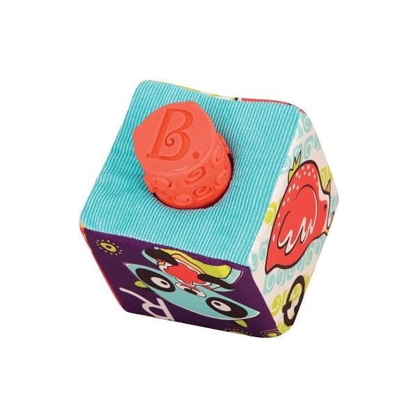 Block Party – klocki materiałowe z sorterami / B.Toys