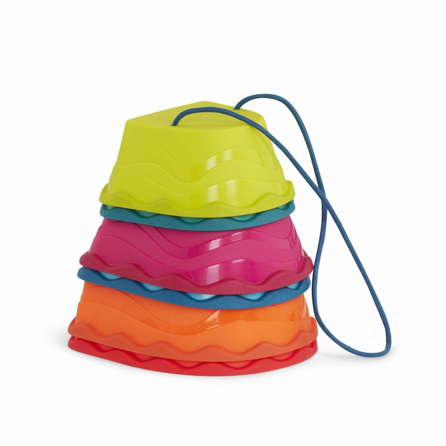 Step-n-Stomp – zestaw stepperów – szczudeł dla dzieci / B.Toys