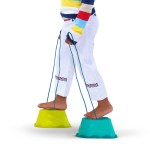 Step-n-Stomp – zestaw stepperów – szczudeł dla dzieci / B.Toys