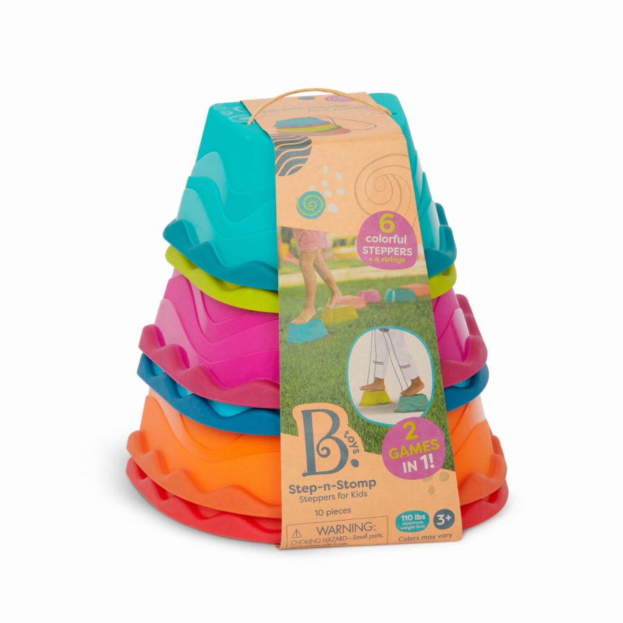 Step-n-Stomp – zestaw stepperów – szczudeł dla dzieci / B.Toys