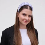 Opaska marszczulka SZARA / UL&KA