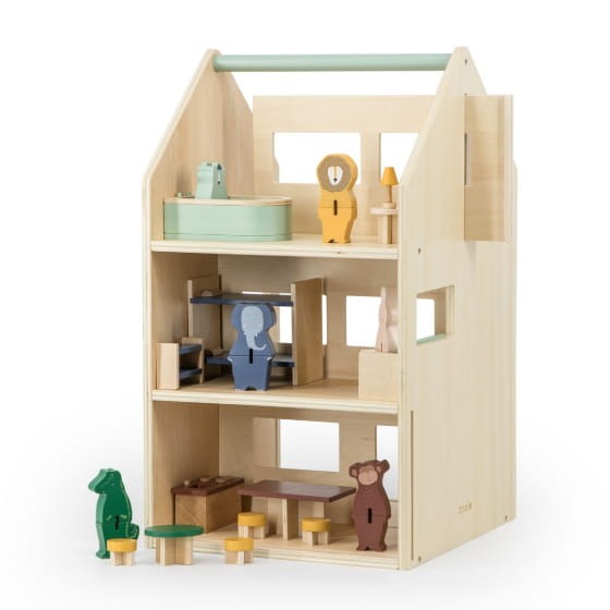 Animals Drewniany domek z akcesoriami / Trixie