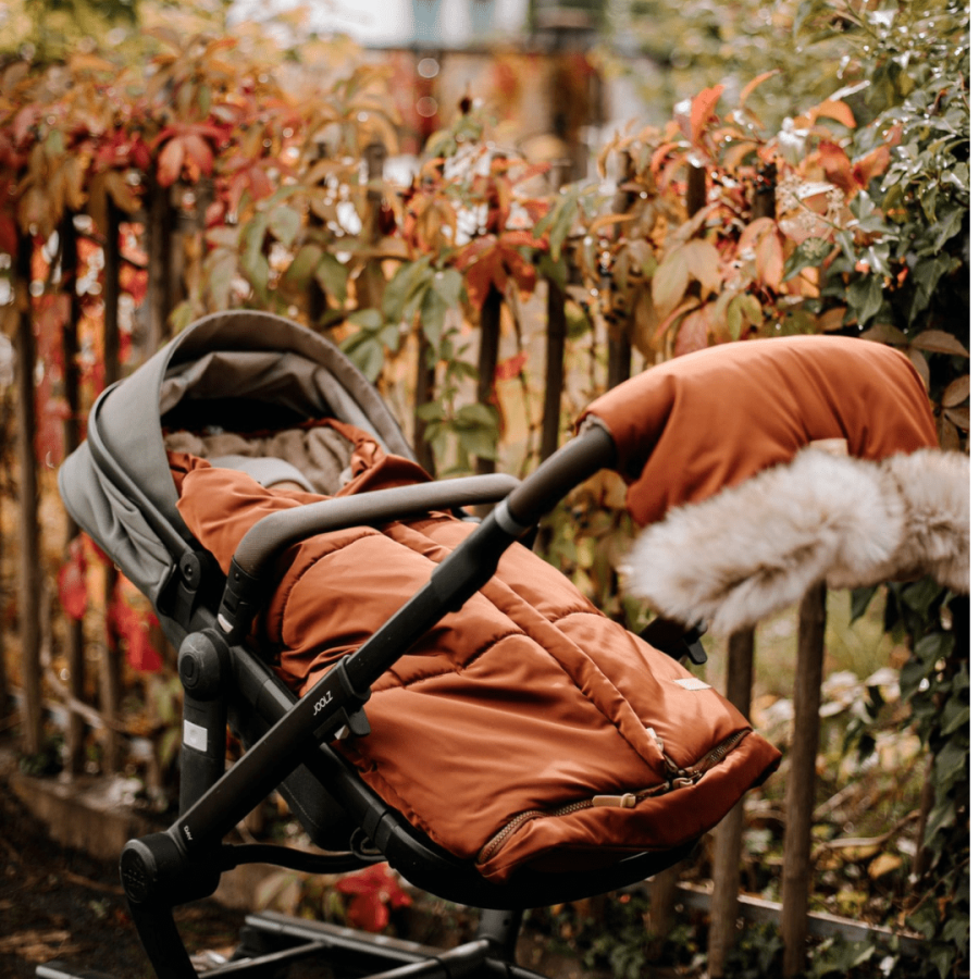 Śpiworek do wózka Combi - Cynamon / Beztroska