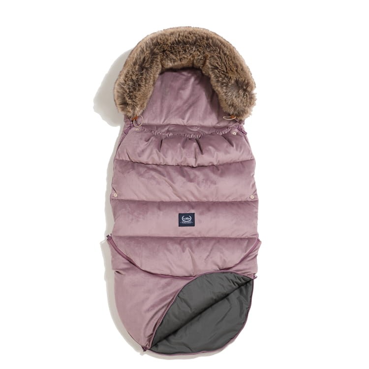 Zimowy śpiworek ASPEN WINTERPROOF COMBO - FRENCH LAVENDER, VELVET COLLECTION / La Millou