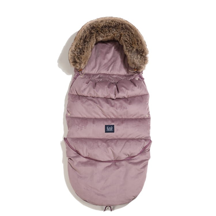 Zimowy śpiworek ASPEN WINTERPROOF COMBO - FRENCH LAVENDER, VELVET COLLECTION / La Millou