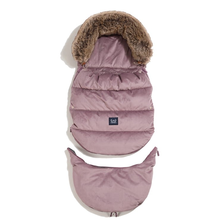 Zimowy śpiworek ASPEN WINTERPROOF COMBO - FRENCH LAVENDER, VELVET COLLECTION / La Millou