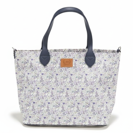 Torba dla mamy M - FEERIA PREMIUM ZIP - LAVENDER DREAM / La Millou
