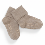 Antypoślizgowe skarpetki do nauki chodzenia BAMBOO Sand / GoBabyGo