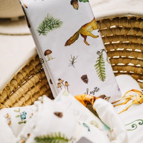 Składana mata do przewijania WOODS / Layette