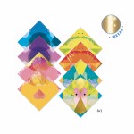 Origami MORSKIE ZWIERZĘTA (metaliczne) / Djeco DJ08755