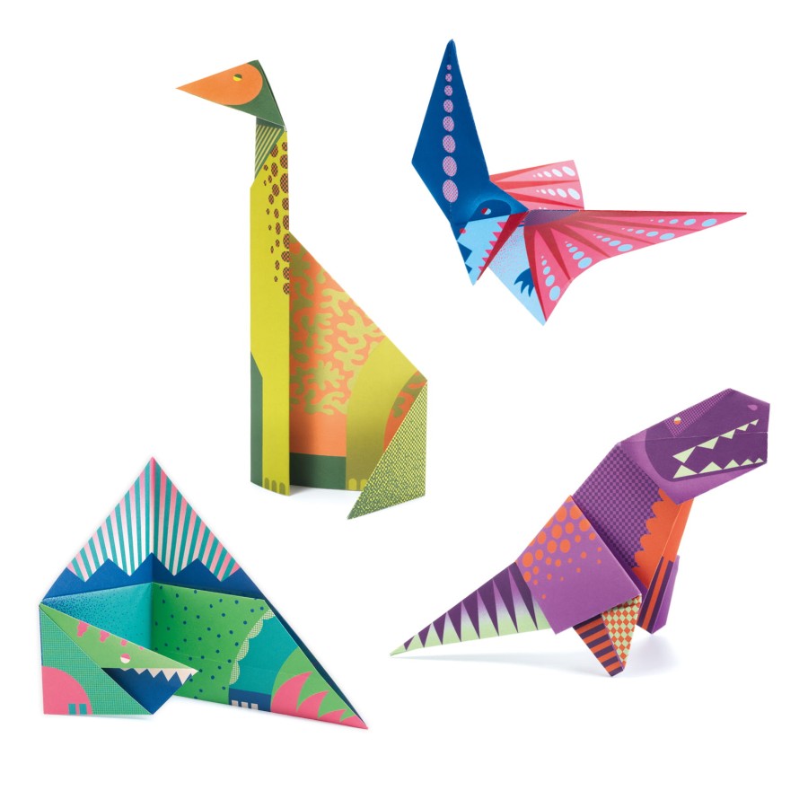 Origami DINOZAURY zestaw 24 szt. / Djeco DJ08758