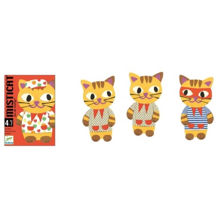 Gra karciana tradycyjny Piotruś KOTKI / Djeco DJ05141