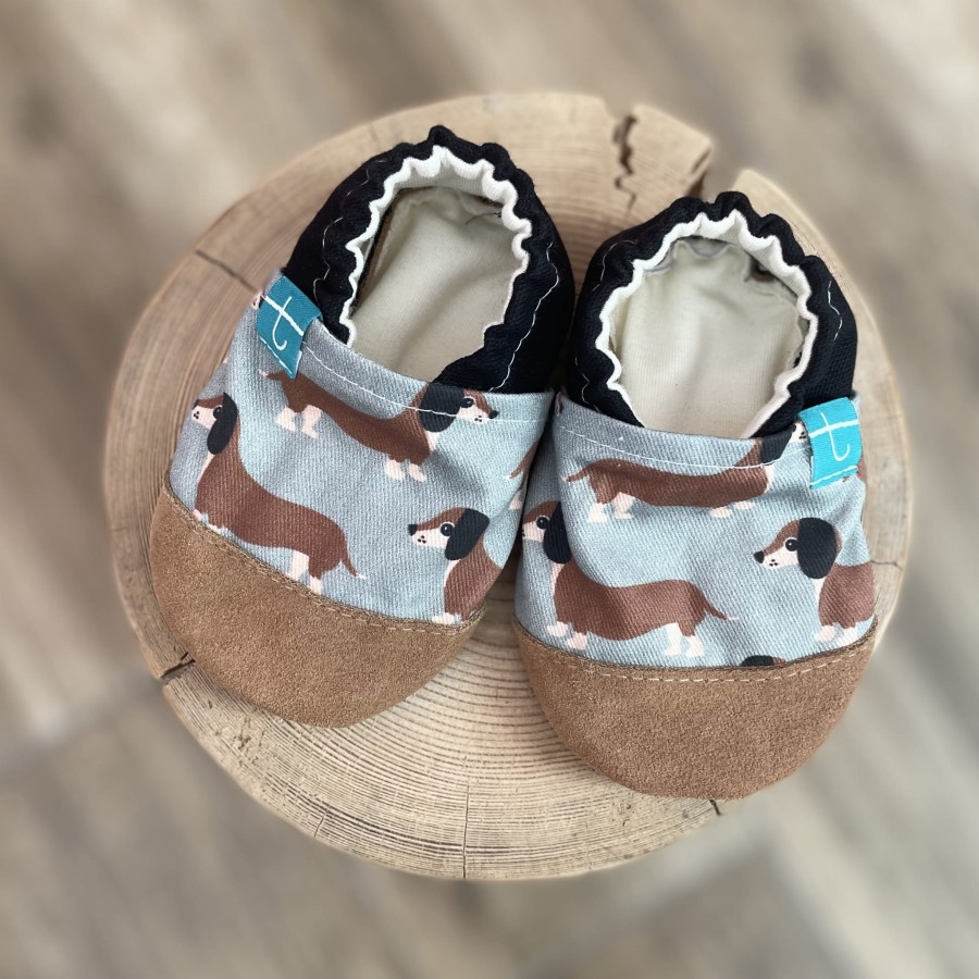 Kapcie do domu, żłobka, przedszkola - Hot-doggy / TITOT