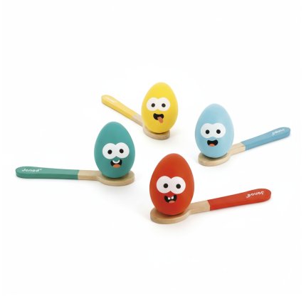 Gra Wyścig z jajkiem i łyżką 3+ / Janod J07729