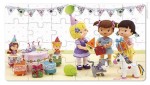 Puzzle 2w1 Julia świętuje urodziny / Janod