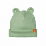 Czapka Puchatka - pistacja / Benni