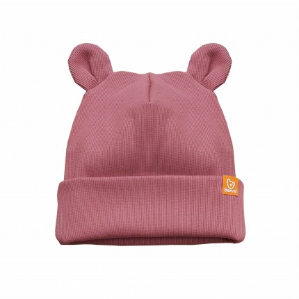 Czapka Puchatka - róż indyjski, XL / Benni