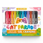 Żelowe Kredki Akwarelowe, Kocia Parada / Ooly