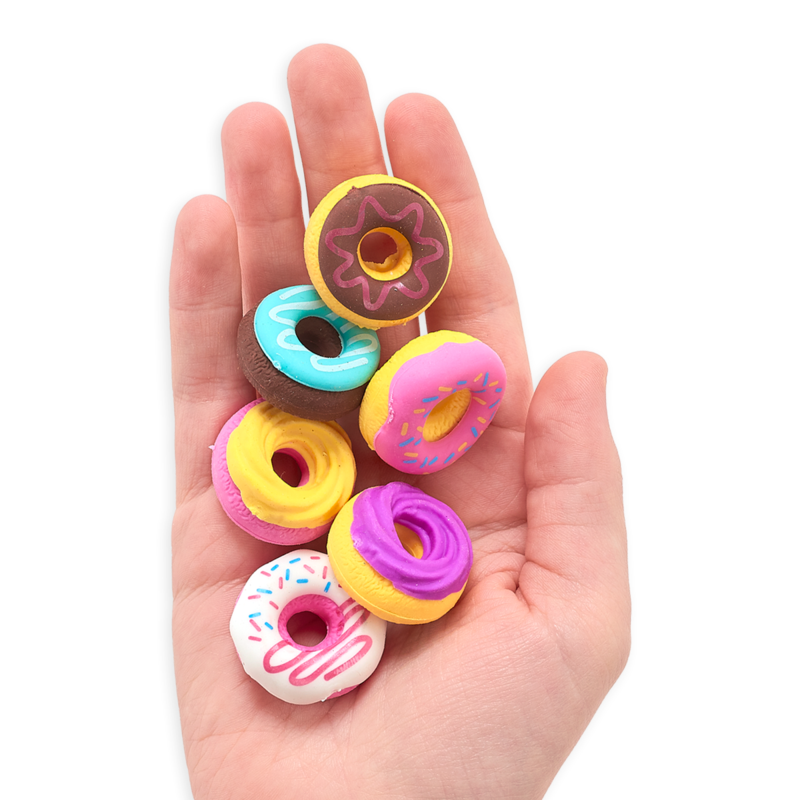 Pachnące gumki do ścierania - Słodkie Pączki Dainty Donuts / Ooly