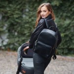 Plecak dla mamy MOON black / Joissy