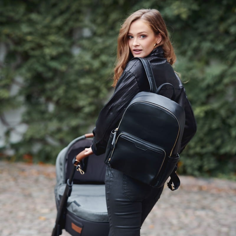 Plecak dla mamy MOON black / Joissy