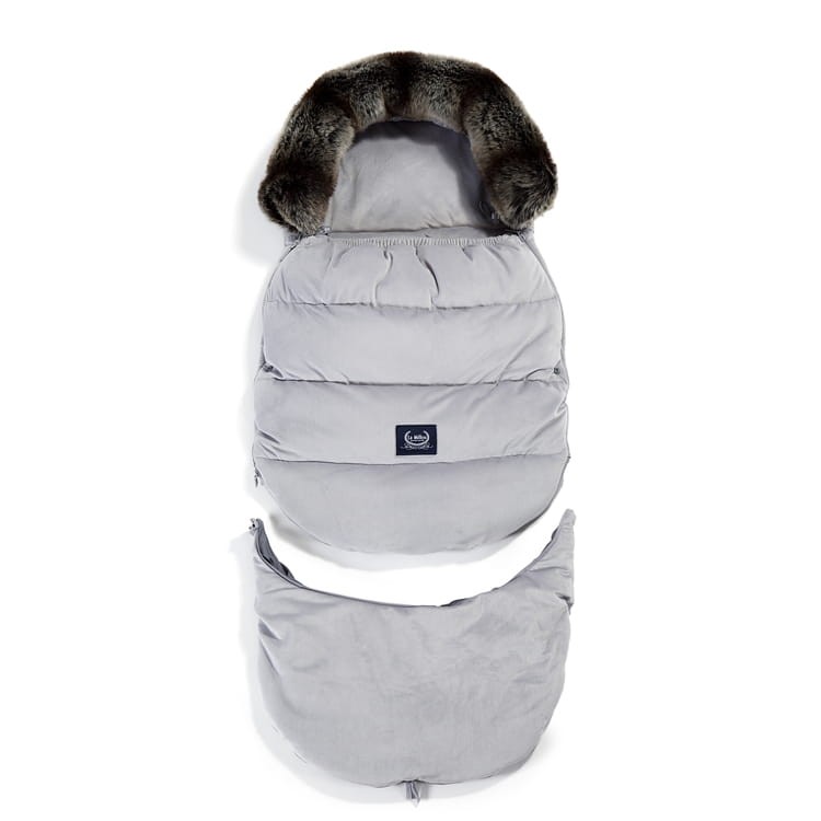 Zimowy śpiworek ASPEN WINTERPROOF COMBO - DARK GREY / La Millou