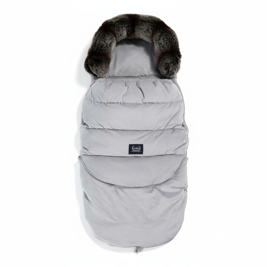 Zimowy śpiworek ASPEN WINTERPROOF COMBO - DARK GREY / La Millou