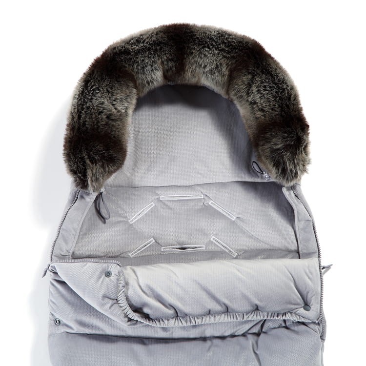 Zimowy śpiworek ASPEN WINTERPROOF COMBO - DARK GREY / La Millou