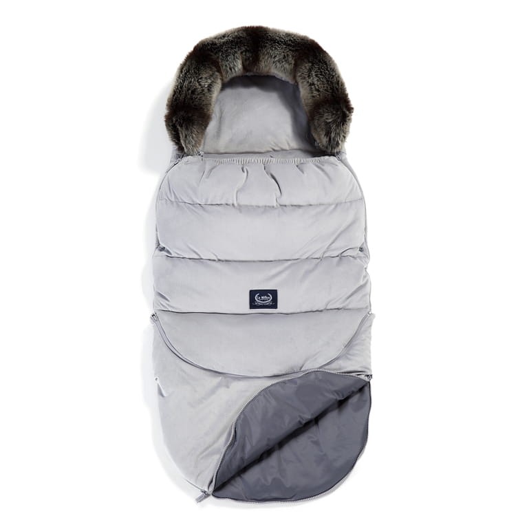 Zimowy śpiworek ASPEN WINTERPROOF COMBO - DARK GREY / La Millou
