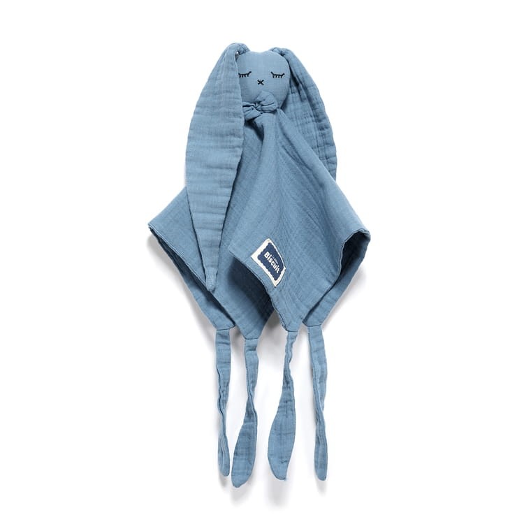 Muślinowy króliczek DOUDOU - Navy / La Millou