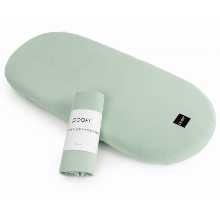 Prześcieradło do gondoli Organic kolor - szałwia / POOFI