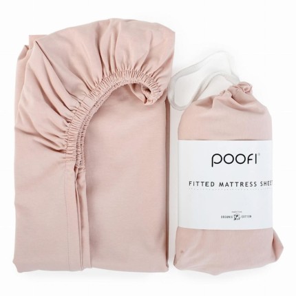 Prześcieradło Organic&Color PUDROWY / POOFI