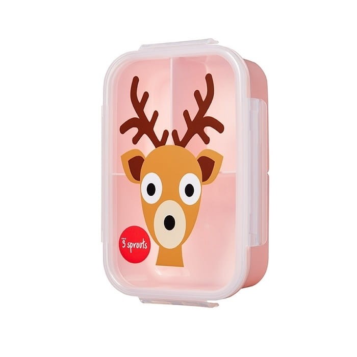 Lunchbox Bento Jeleń Pink / 3 Sprouts